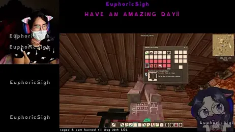 EuphoricSigh webcam model stream image