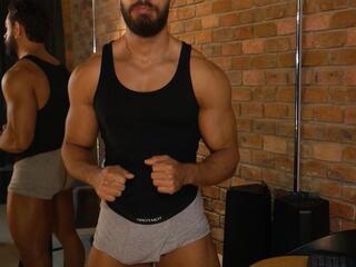 James Axel webcam flirt4free model stream image