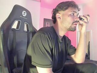Justin Lenox webcam flirt4free model stream image