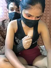 Antique-stickchart-couple webcam model stream image