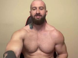 Panda Muscle webcam model stream image