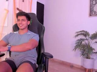 Aston Coleman webcam model stream image