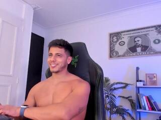 Aston Coleman webcam model stream image