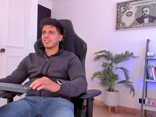 Aston Coleman webcam model stream image