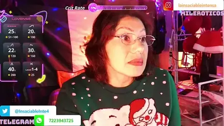 LaInsaciableIntensa webcam stripchat model stream image