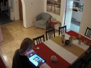 voyeurcam-julmodels-dining webcam model stream image