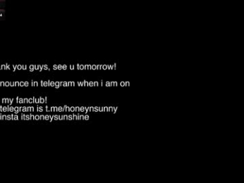 honey_sunshine chaturbate stream image